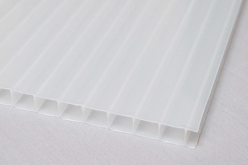 Double paroi - Opale 8 mm - Plaques de polycarbonate