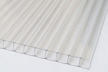 Twin Wall - Clear 10mm - Thermoclear - Polycarbonate Sheets