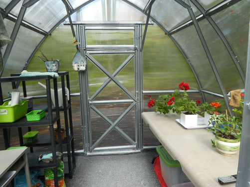 Sungrow Compact by Planta Greenhouses 10' X 6.5' in Quebec, Canada